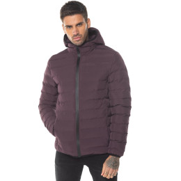 Space Puffer Jacket - Mulled Red